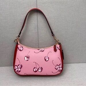 COACH Teri Shoulder Bag With Cherry Print CR290